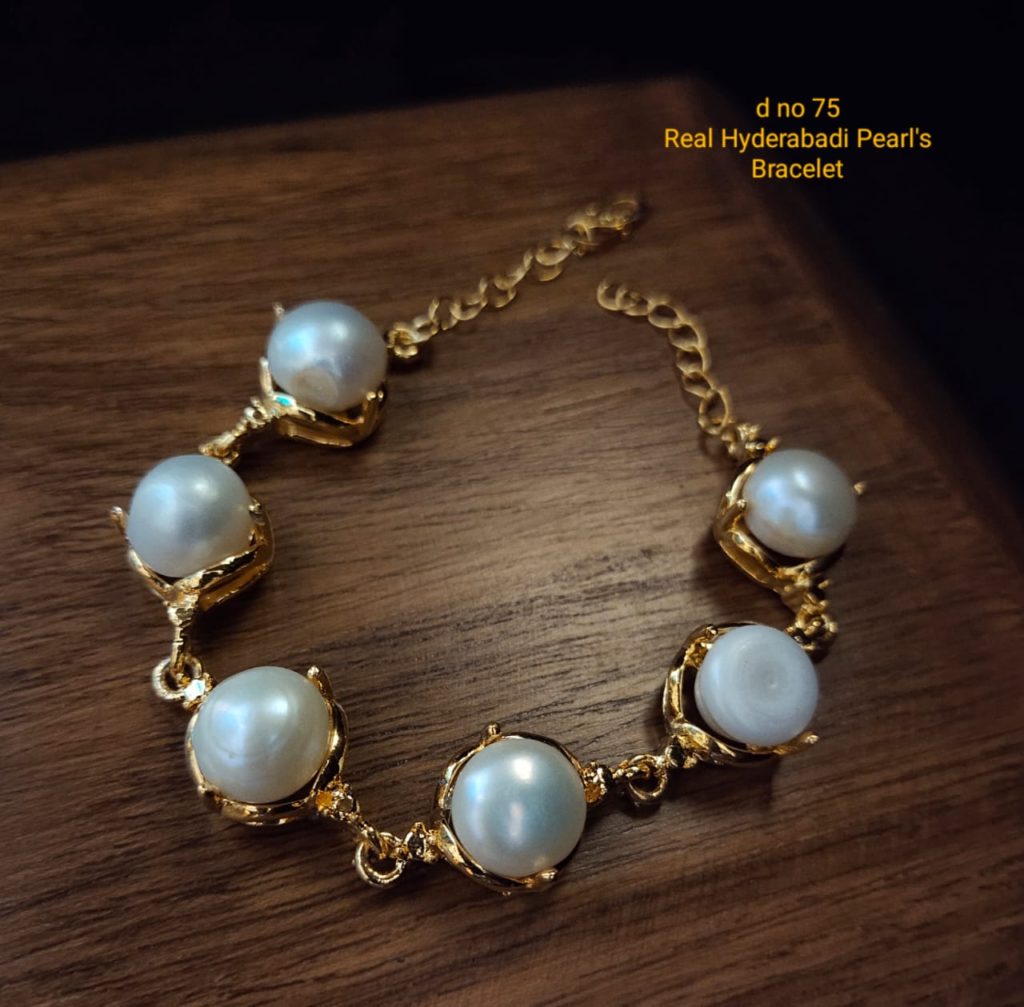 Real Hyderabadi Pearl’s Bracelet