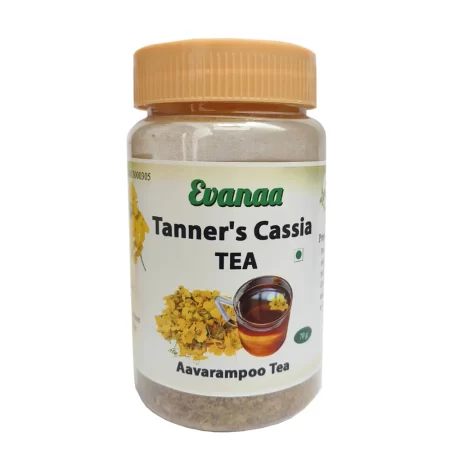 Evanaa Tanner's Cassia Tea 70 Grams | Aavaram Poo Tea  | Tangedu Flower Tea | Tarwar | Immunity Booster | 100% Natural - No Preservatives | Regulate Blood Sugar