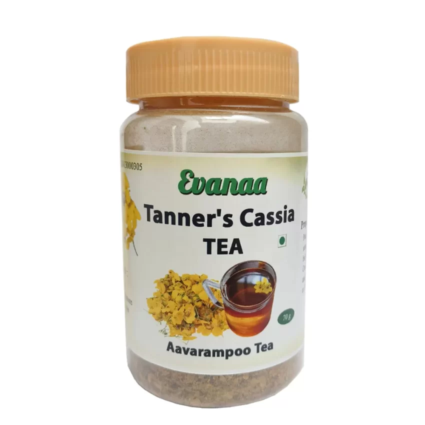 Evanaa Tanner's Cassia Tea 70 Grams | Aavaram Poo Tea  | Tangedu Flower Tea | Tarwar | Immunity Booster | 100% Natural - No Preservatives | Regulate Blood Sugar