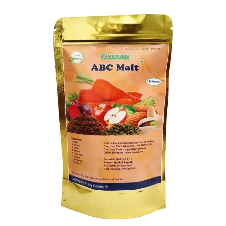 Evanaa Mix ABC Malt (250g) | Premium Apple, Beetroot, Carrot Blend | Rich Flavor | No Preservatives | Healthy Energy Boost | Wholesome Nourishment for Kids, Adults, and Elders