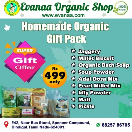 Homemade Organic Gift Pack (9 Products) Rs 499 Only